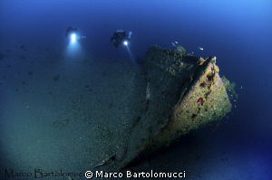 A little  but beautifull ww2 german  wreck in the Ionian ... by Marco Bartolomucci 